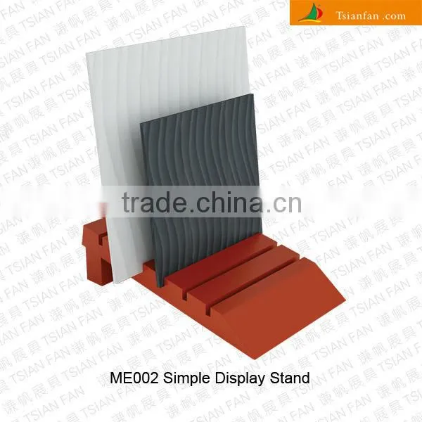 E003 Showroom Wooden Stone or Ceramic Tiles Sample Display Rack