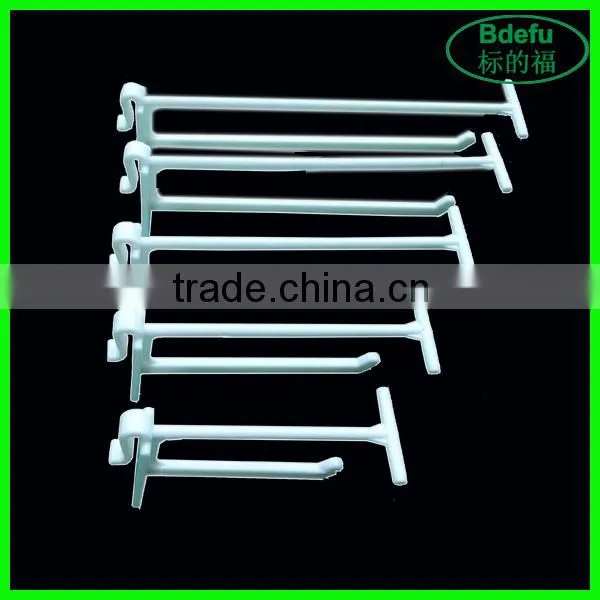 Plastic cardboard hook display hook paper display hook with price tag