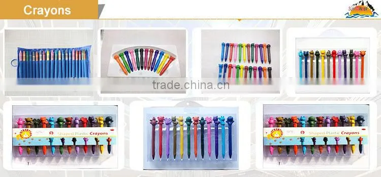 Set of adorable magic crayons that won't flake or smudge