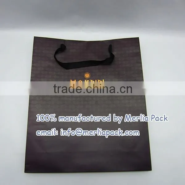 Skin Care Cosmetics Carrier Bag Black Eyelets Promotions 2C+1C Bag