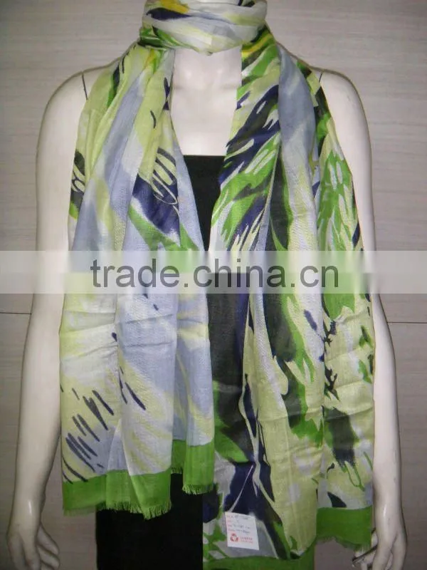 Rayon Printed Women Scarfs/Scarves/Fashion 2013