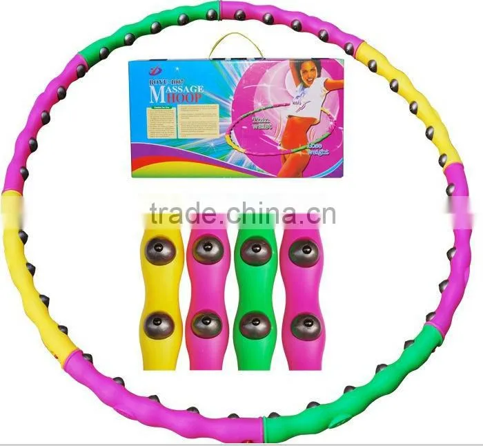FITNESS ABNEHMEN MASSAGE REIFEN MAGNETIC DYNAMIC HULA HOOP