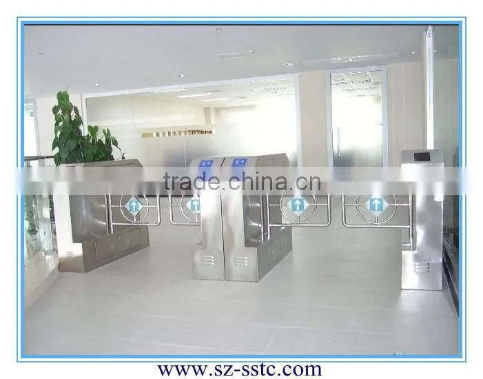 Luggage access full automatic RFID swing turnstile gate