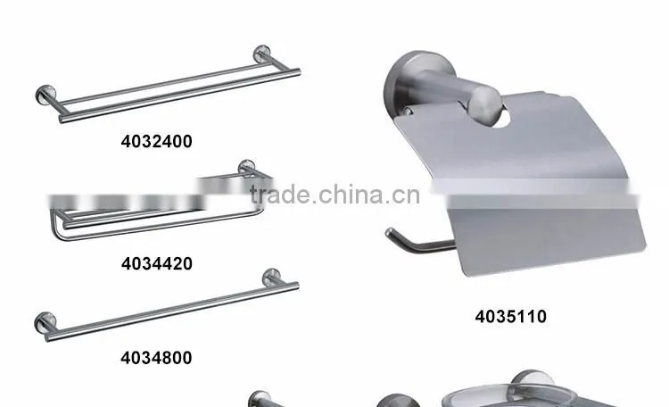 eco-friendly elegant style metal stainless steel double clear glass tumbler toothbrush holder