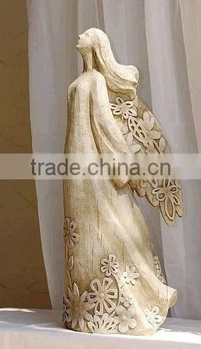 marble garden decorative angle statues