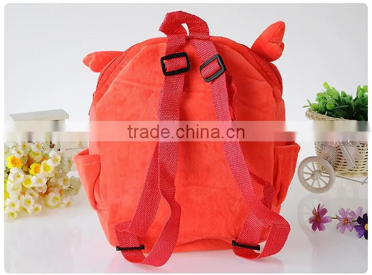 Hot selling cute cartoon animal school bags for kids