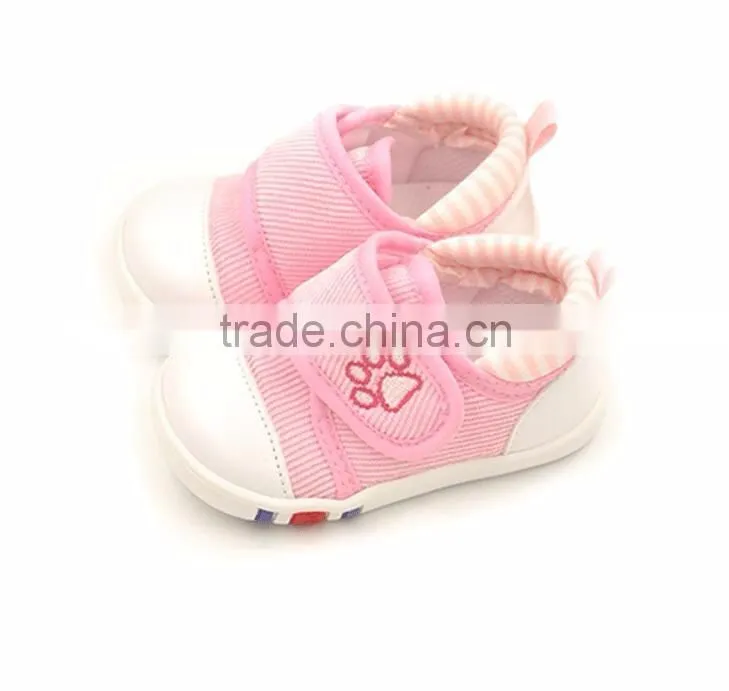 0-2 year New style children beautiful baby canvas shoes kids sport shoes offer OEM