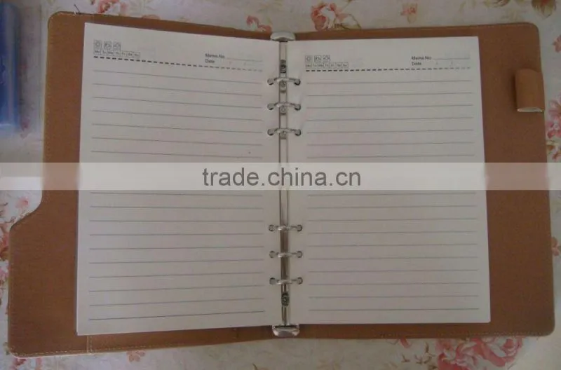 a4 spiral notebook ,pu leather notebook