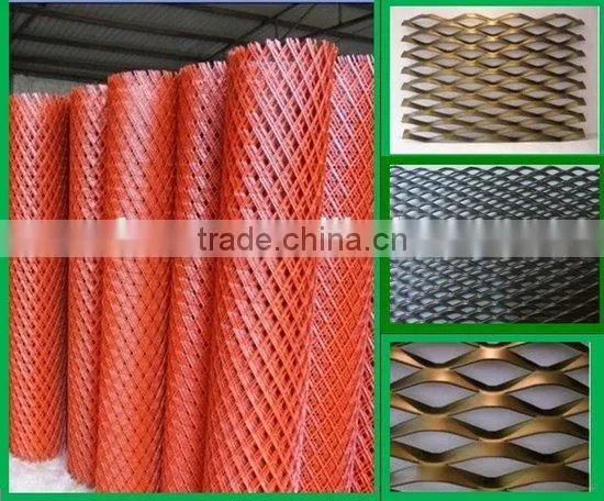 Zinc coated perforated mesh
