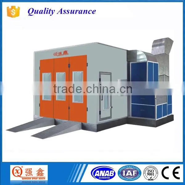 used auto paint booth with basement(electric heating type)