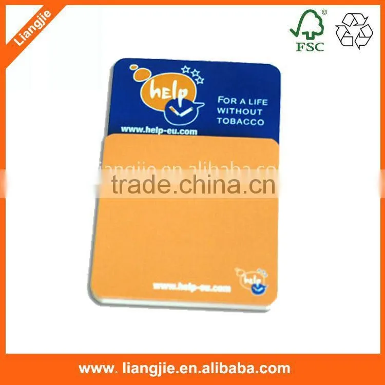 Customized Die-cut Note Pads, Memo pads in slipper shape
