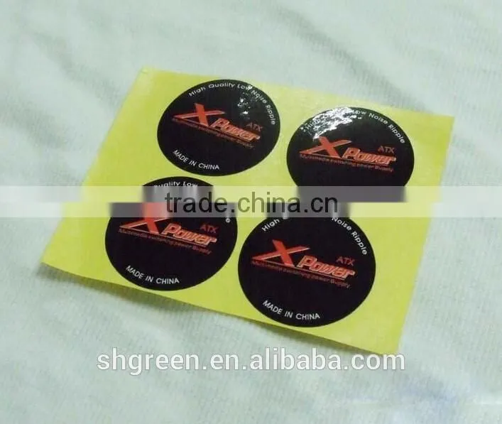 Cheapest art paper sticker with matte lamination