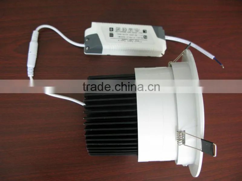 High brighness and quality 4 inch 20w led recessed ceiling downlight