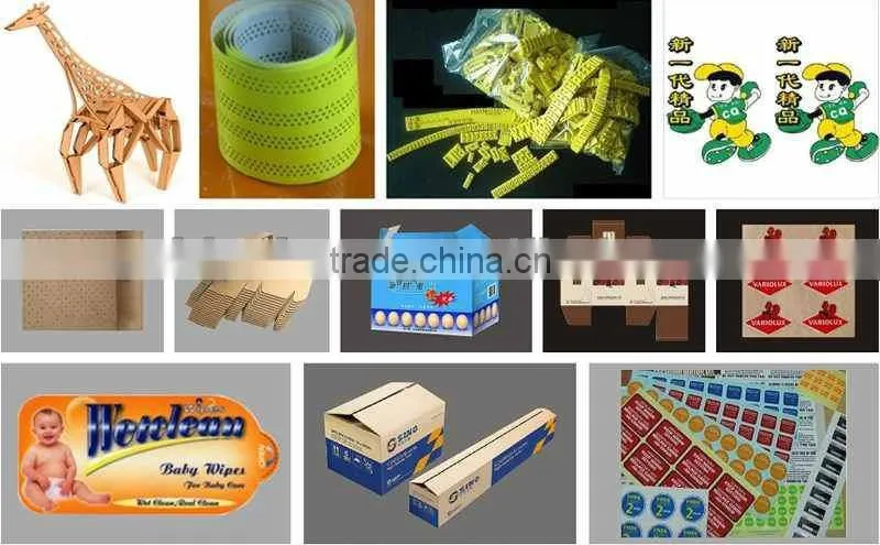 Paper Card Board Cutter with Laser
