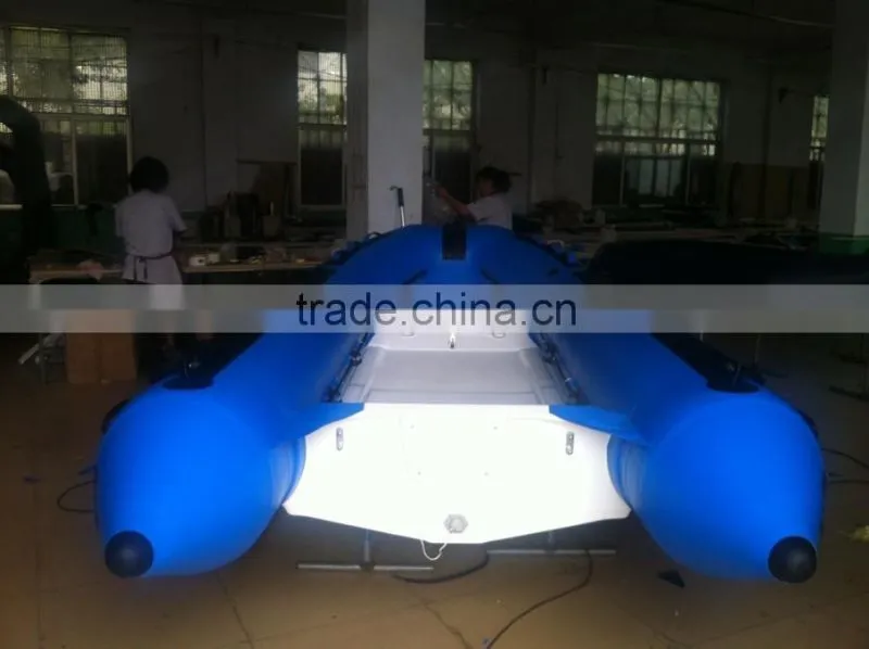 fiberglass rib hull inflatable boat