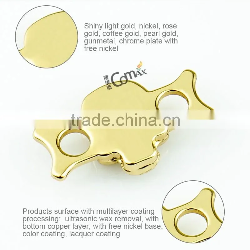 Ladies metal skull clothing brands logos for sewing