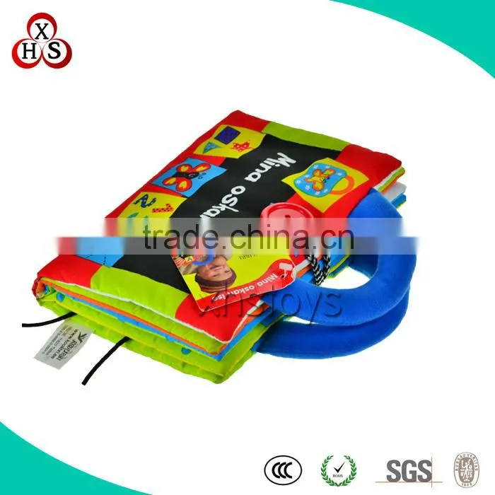 2015 Hot Sale Cute Stuffed Funny Customed cloth book