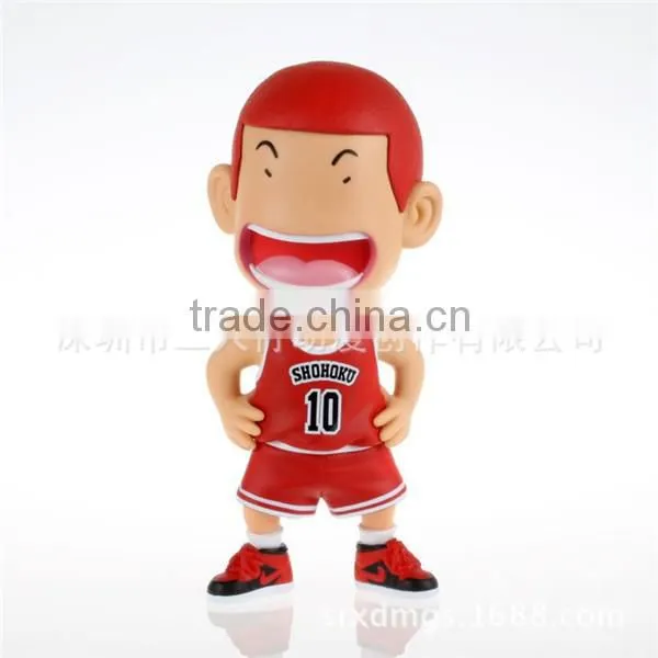 High quality soft soccer table player vinyl stitch toy
