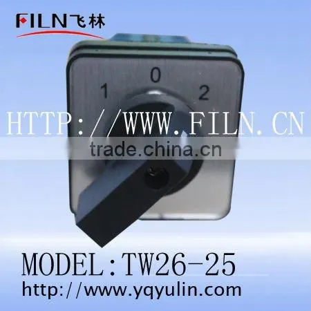 FILN AC 400V 200A rotary encoder switch Plastic and Copper