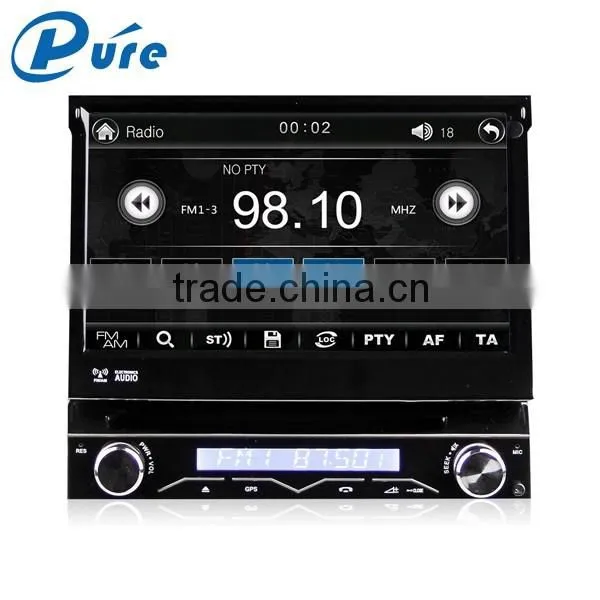 Car DVD Player Radio System GPS System DVD 7 Inch 1 Din Bluetooth Radio System
