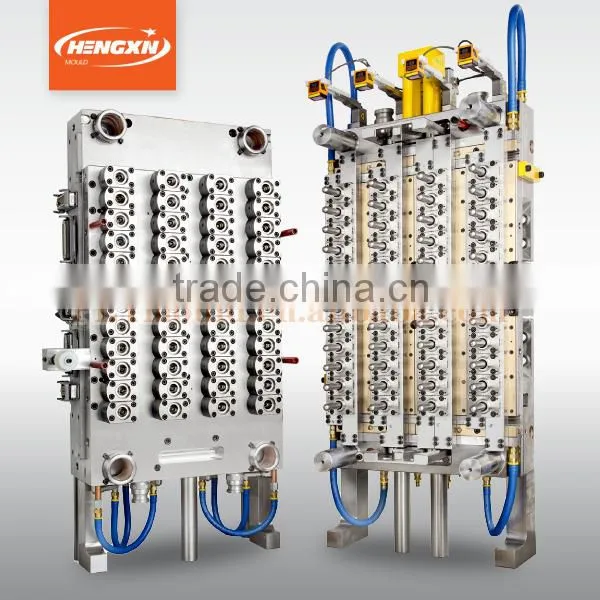 48 Cavities Pin-Valve PET Preform Mold With Hot Runner