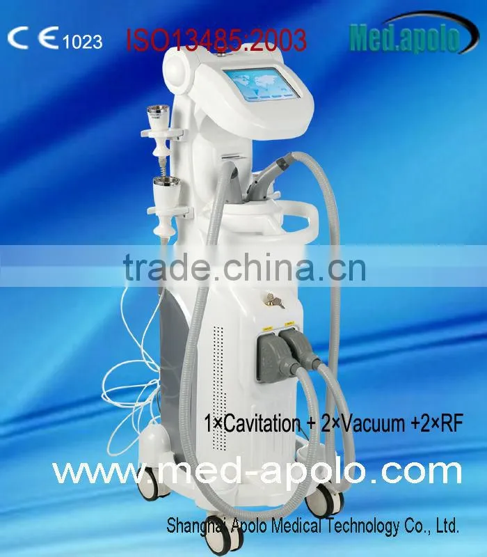 cavitation machine using ultrasonic cavitation vacuum & Radio frequency HS 550E+ cavitation slimming machine shanghai med apolo