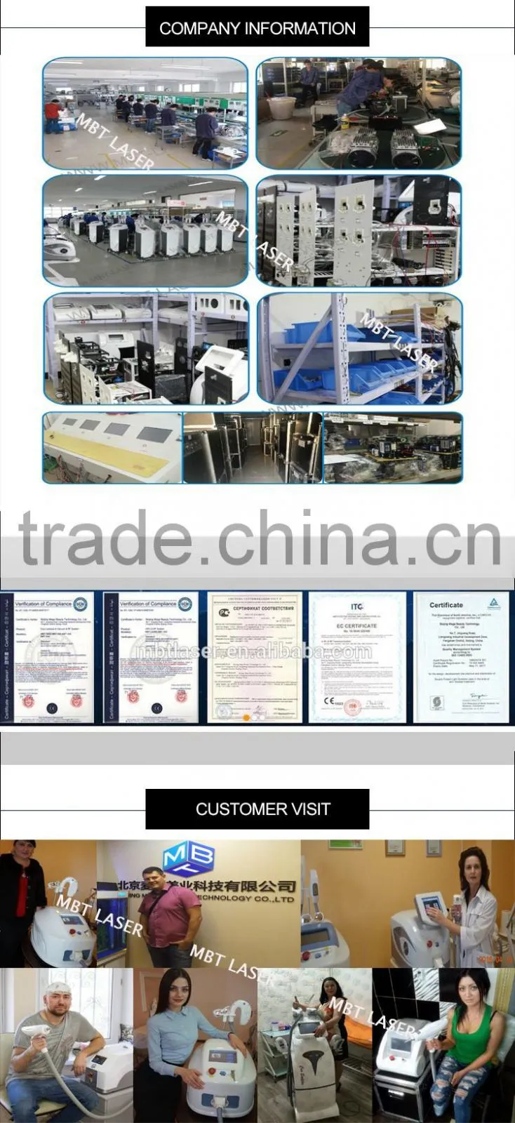 Q-switched nd:yag laser machine in prmotion / Professional Tattoo Removal Machine For Sale