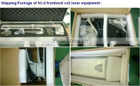 hot sale metal CO2 laser cutting and vaginal tightening and skin rejuvenation machine