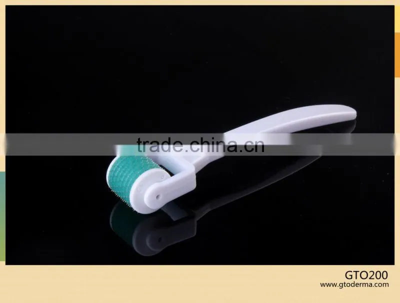 GTO200 microneedle skin rejuvenation derma roller with bottom price