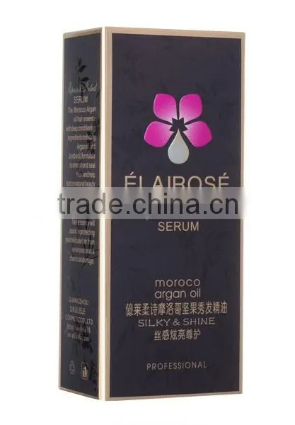 100% pure natural Argan Oil for damaged hair with private label