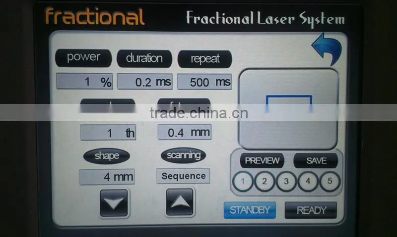 2014 latest laser acne scars REMOVAL non-ablative fractional laser