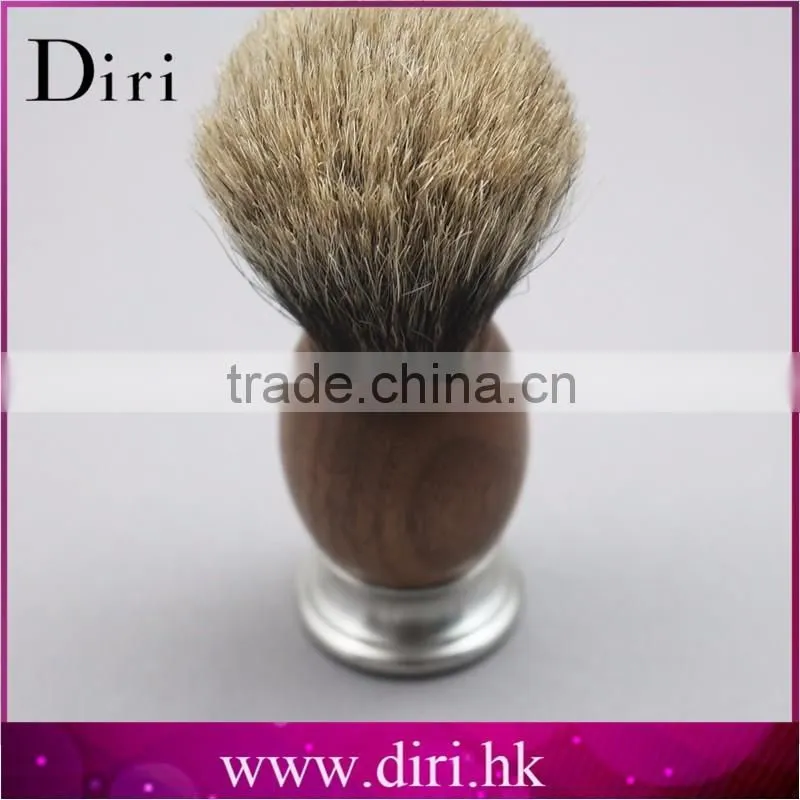 High Quality Synthetic Hair Metal Handle Shaving Brush