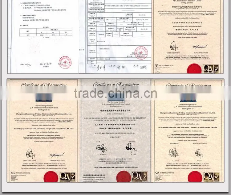 Zhuancheng LZH1500 stud welding machine