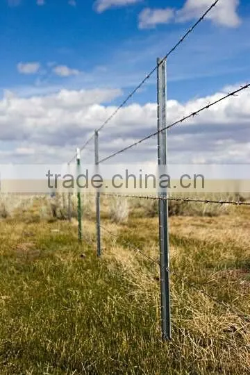Strong Steel hand Handle Barbed Wire factory barbed fence wire