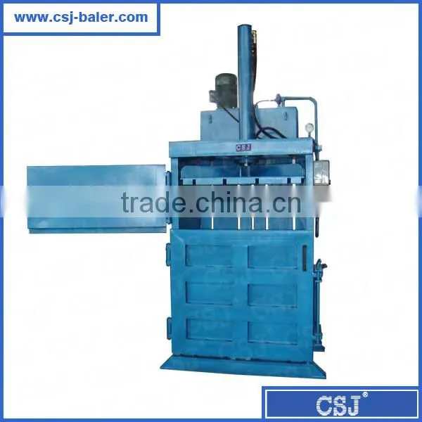 High technology small trash compactor machine waste paper baler machine