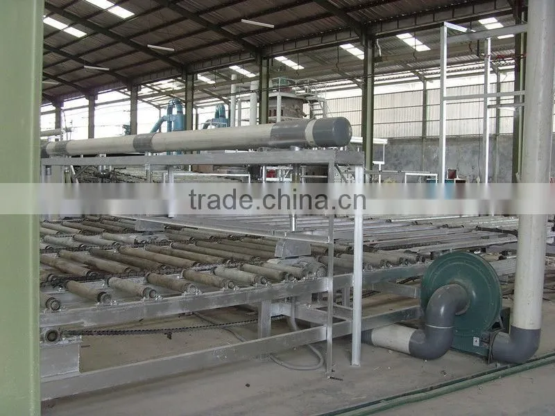 Paper surface gypsum board production line