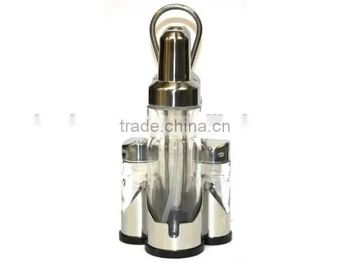 decorative glass seasoning set
