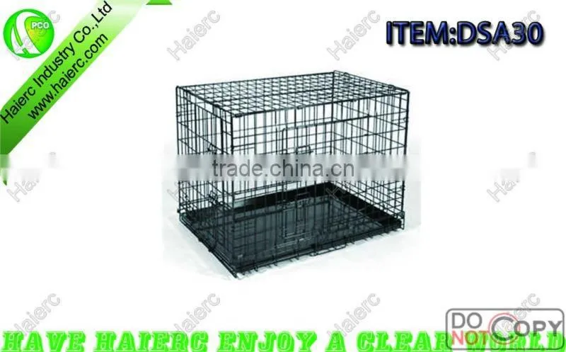 Haierc High Quality Floding Wire Dog Cage For Sale