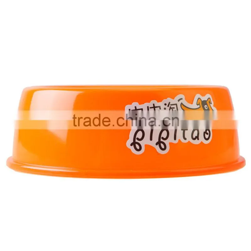 Best selling Cute Superior Environmental Friendly Pet Dog Cat Plastic Food Bowl