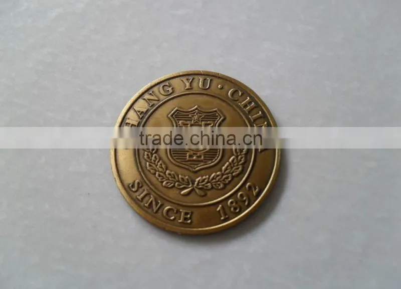 embossed metal tag