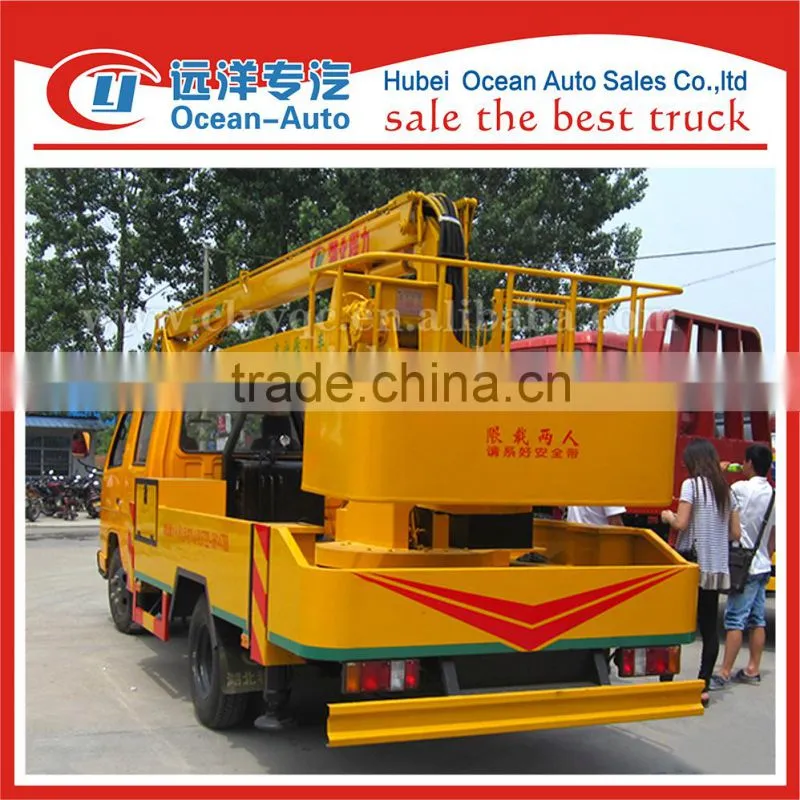 JMC manual gearbox 16m aerial working truck for sale
