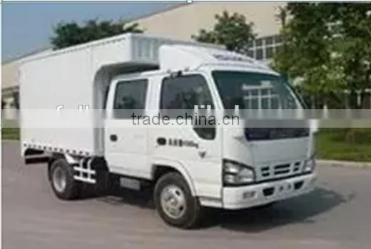 low price 4*2 china diesel double row seat light truck