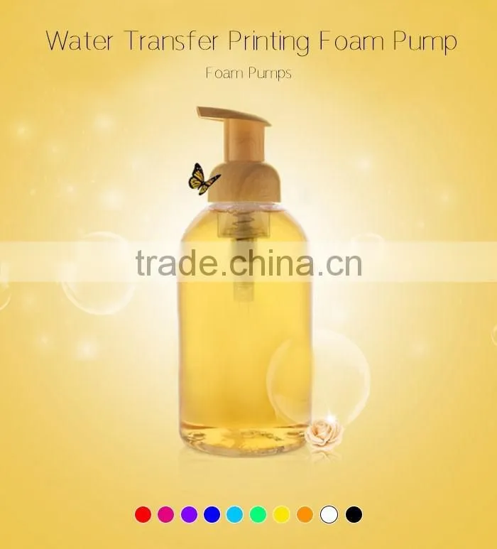 New design transparent dispenser pump empty bottle