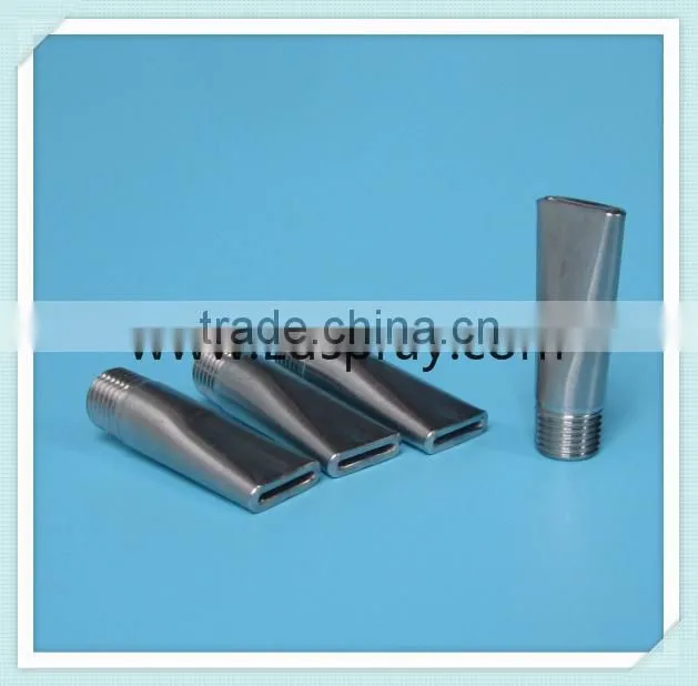 One piece notch SS Stainless steel compressed air spray water nozzle