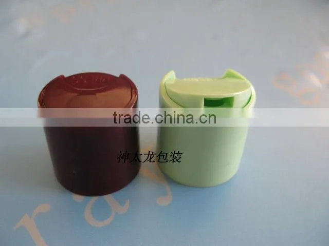 plastic disc top cap screw cap plastic