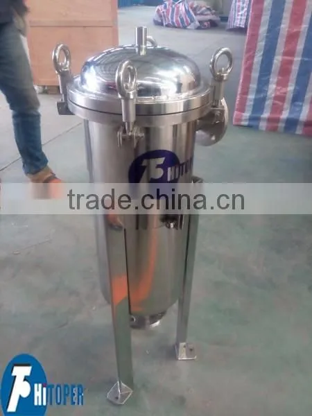 Stainless steel bag filter for oil clarify, edible oil bag filter for sale