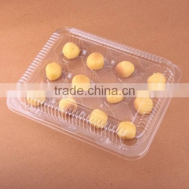 BOPS 6 divide plastic food container