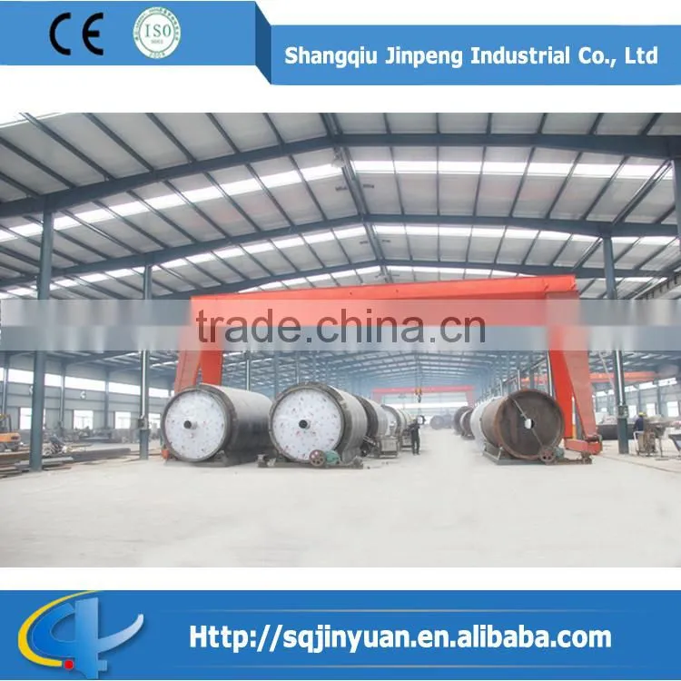 Large Capacity Tyre Oil to Diesel Machine with High Oil Yield