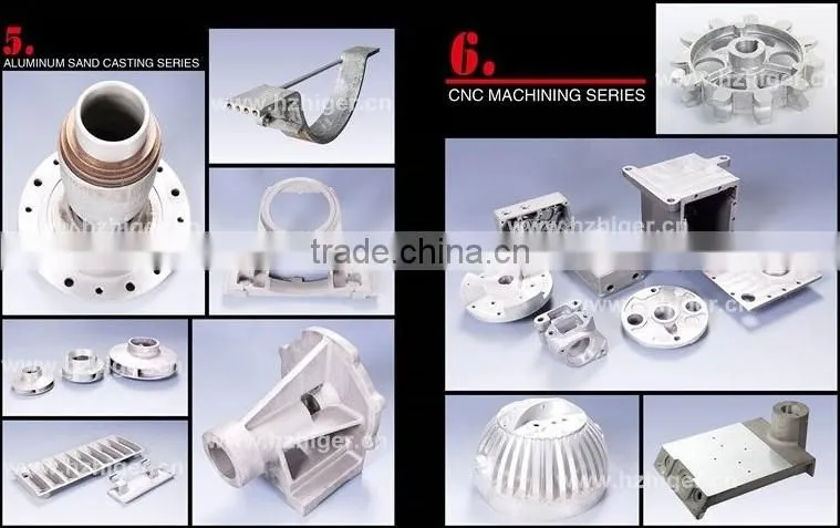 custom made aluminum casting wood burning stove