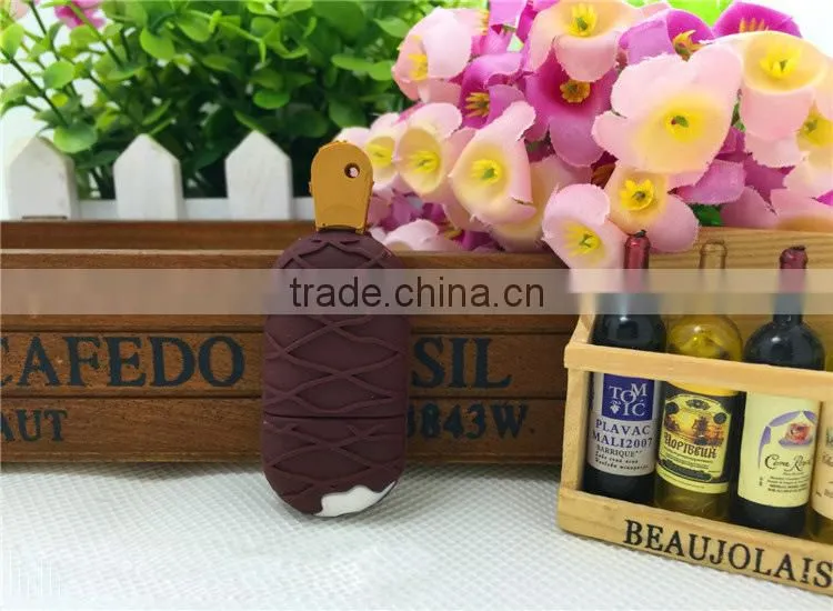 ice cream shaped usb flash drive wholesale customized cheap pvc usb stick
